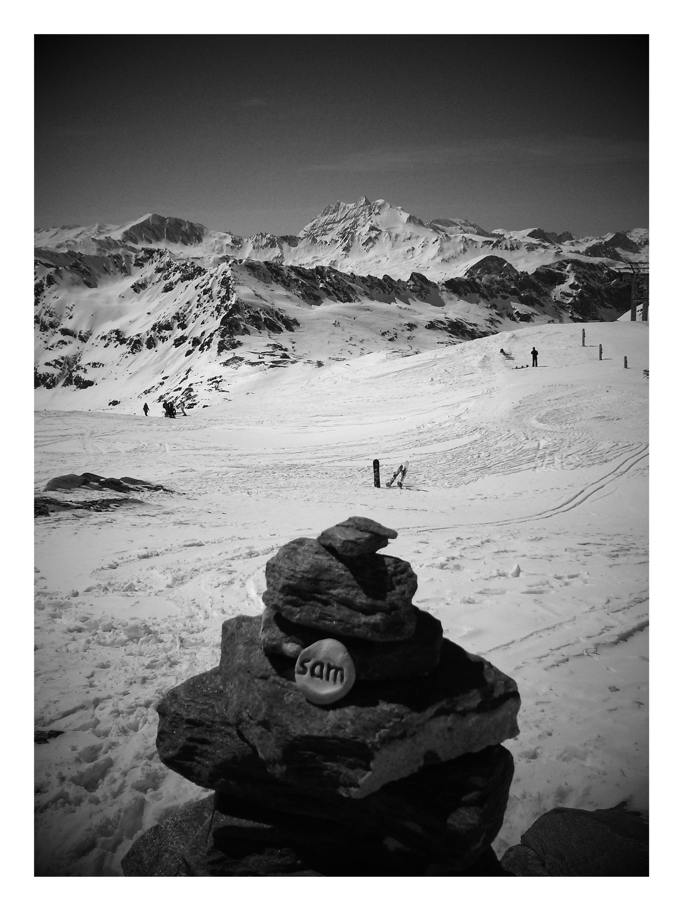 Glacier du Grand Pisaillas - French Alps.